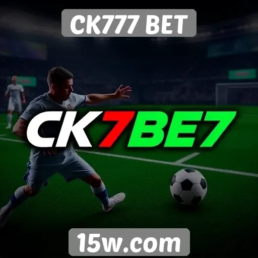Apostas esportivas no CK777 BET são populares